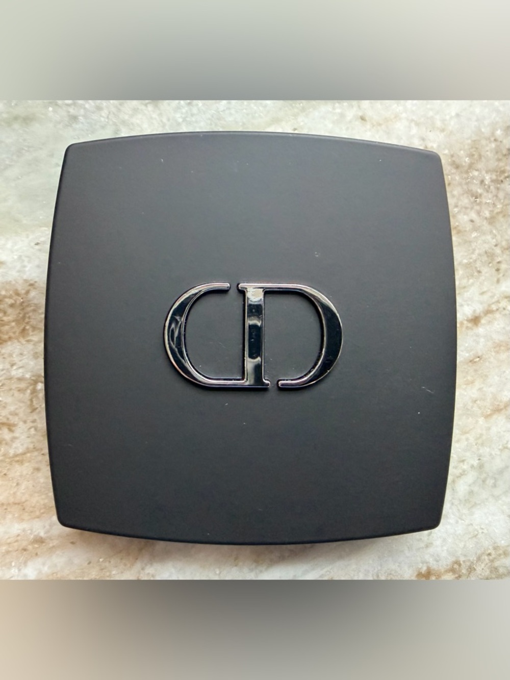 Dior Matte Black Dual Magnification Compact Mirror. Mirrors SEALED NEW in Box.